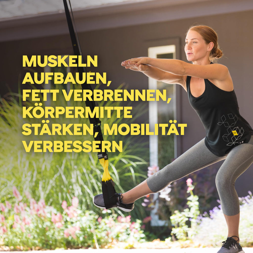 Schlingentrainer Ganzkörper-Trainingssystem All-in-One mit Türanker Aufhängung und Fußschlaufen
