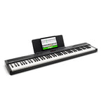 88-Tasten Keyboard Piano für Anfänger mit Ständer, Sustain-Pedal, Kopfhörer und Tragetasche