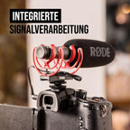 Richtrohrmikrofon VideoMic NTG mit USB-C und 3,5-mm-Anschluss, Superniere für Kamera, Smartphone und Computer