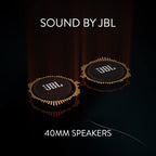 Motorrad-Kommunikationssystem PACKTALK Edge Single mit JBL-Sound, wasserdicht und Natural Voice Sprachsteuerung, Mesh bis 15 Fahrer