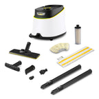 Nettoyeur vapeur SC 3 Deluxe 1900W pression vapeur 3,5 bar réservoir 1L avec kit nettoyage sol et buses