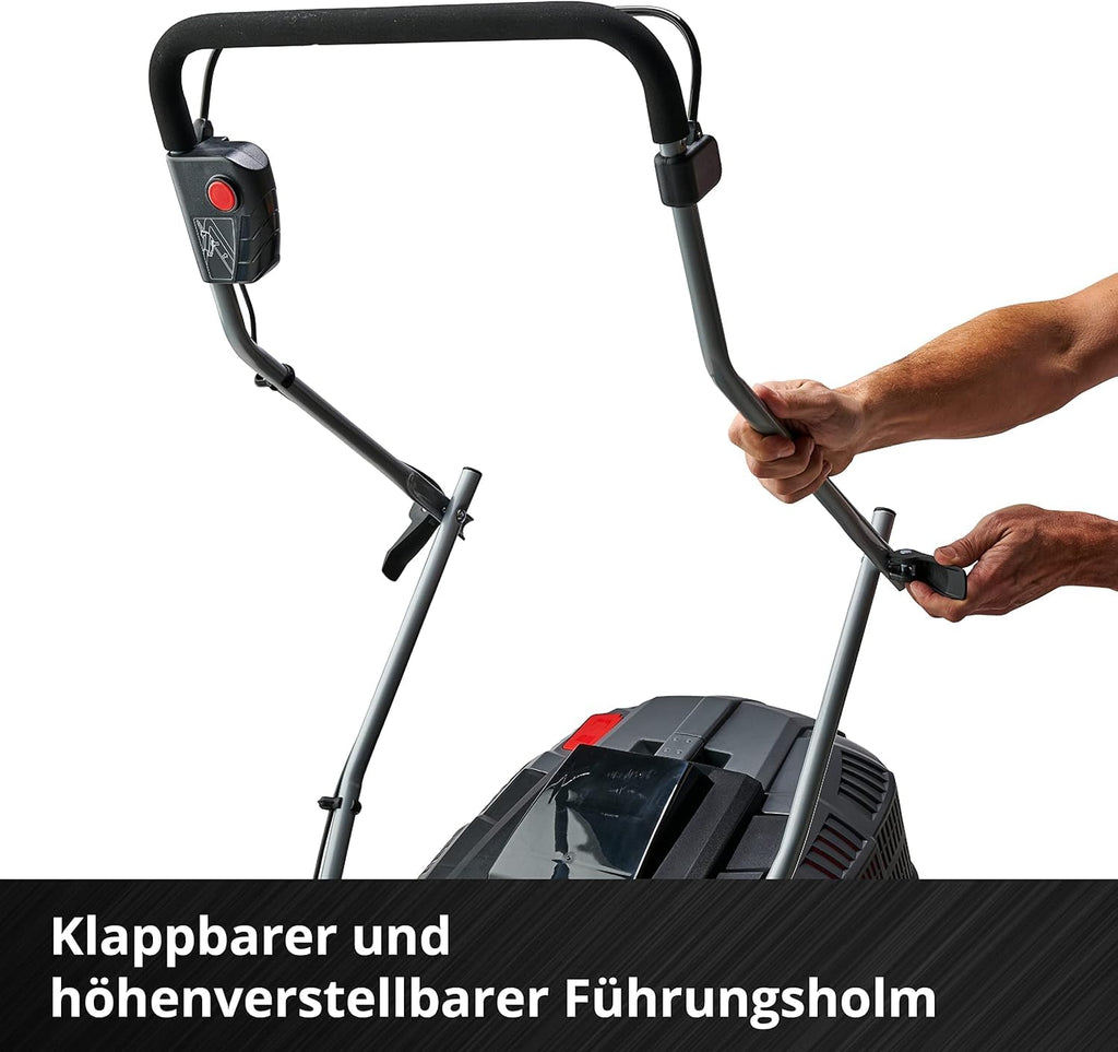 Akku-Rasenmäher GE-CM 43 Li M Kit mit 36 V, 43 cm Schnittbreite und 63 L Grasfangbehälter, inkl. 2x 4,0 Ah Akku und 2 Schnellladegeräte