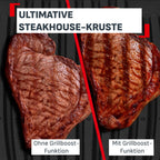 OptiGrill Elite XL Kontaktgrill mit automatischer Garzeitanpassung, 16 Programmen und Grillboost-Funktion, für bis zu 8 Personen