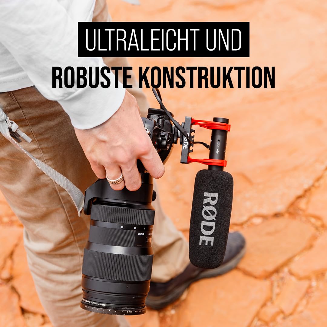 Richtrohrmikrofon VideoMic NTG mit USB-C und 3,5-mm-Anschluss, Superniere für Kamera, Smartphone und Computer