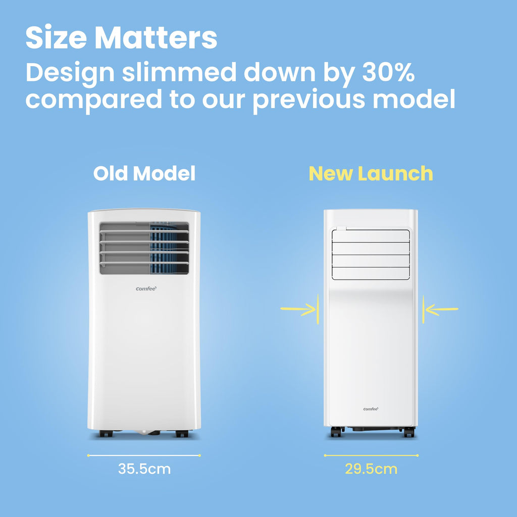 Climatiseur mobile Breezy Cool Pro 2.0 CPPA-07CRN7-QB6 7000 BTU 3 modes déshumidification Wi-Fi 3 vitesses