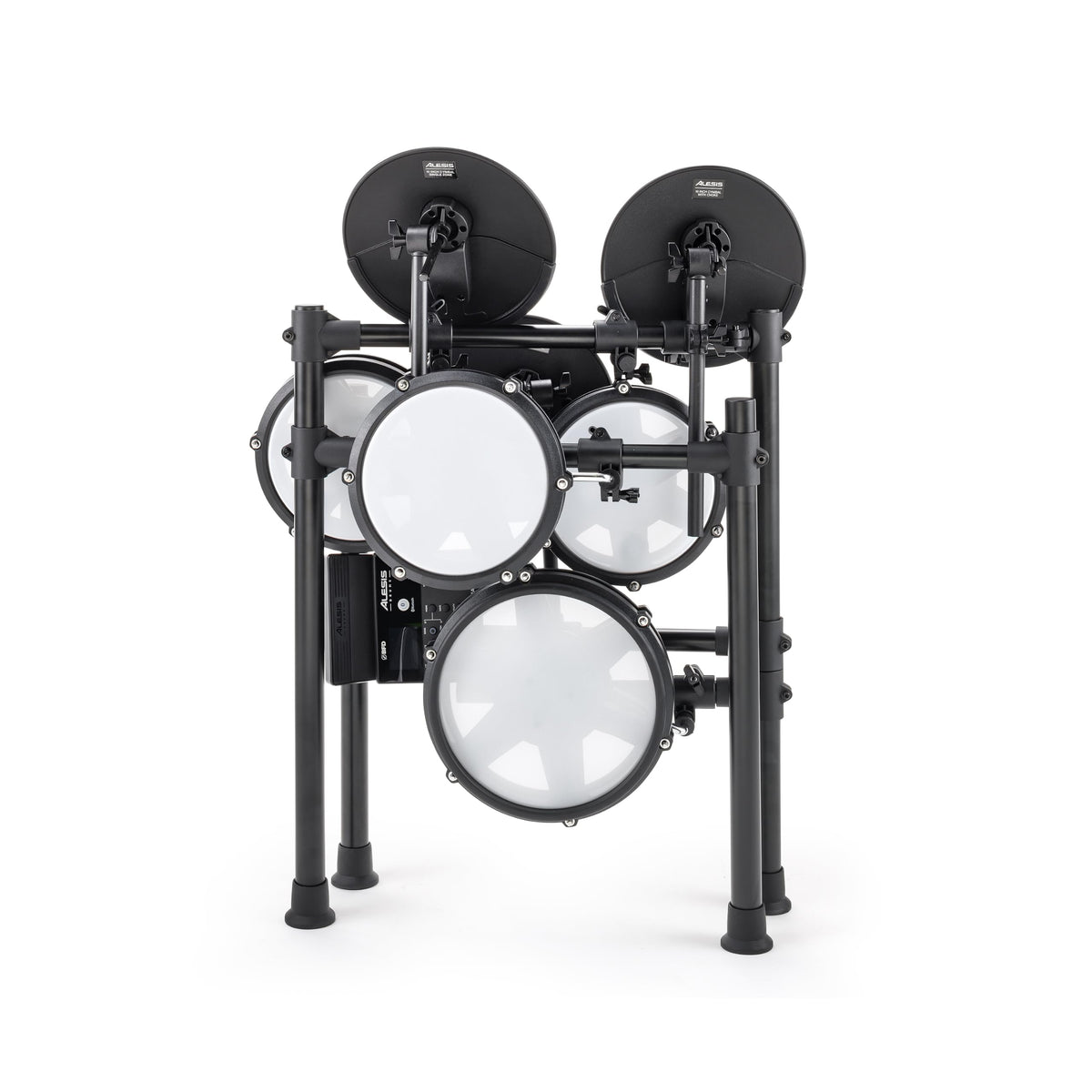 Kompaktes E-Drum Set Nitro Max mit 8-teiligem Mesh-Kit, Drum-Modul, Bluetooth und 10"""" Snare