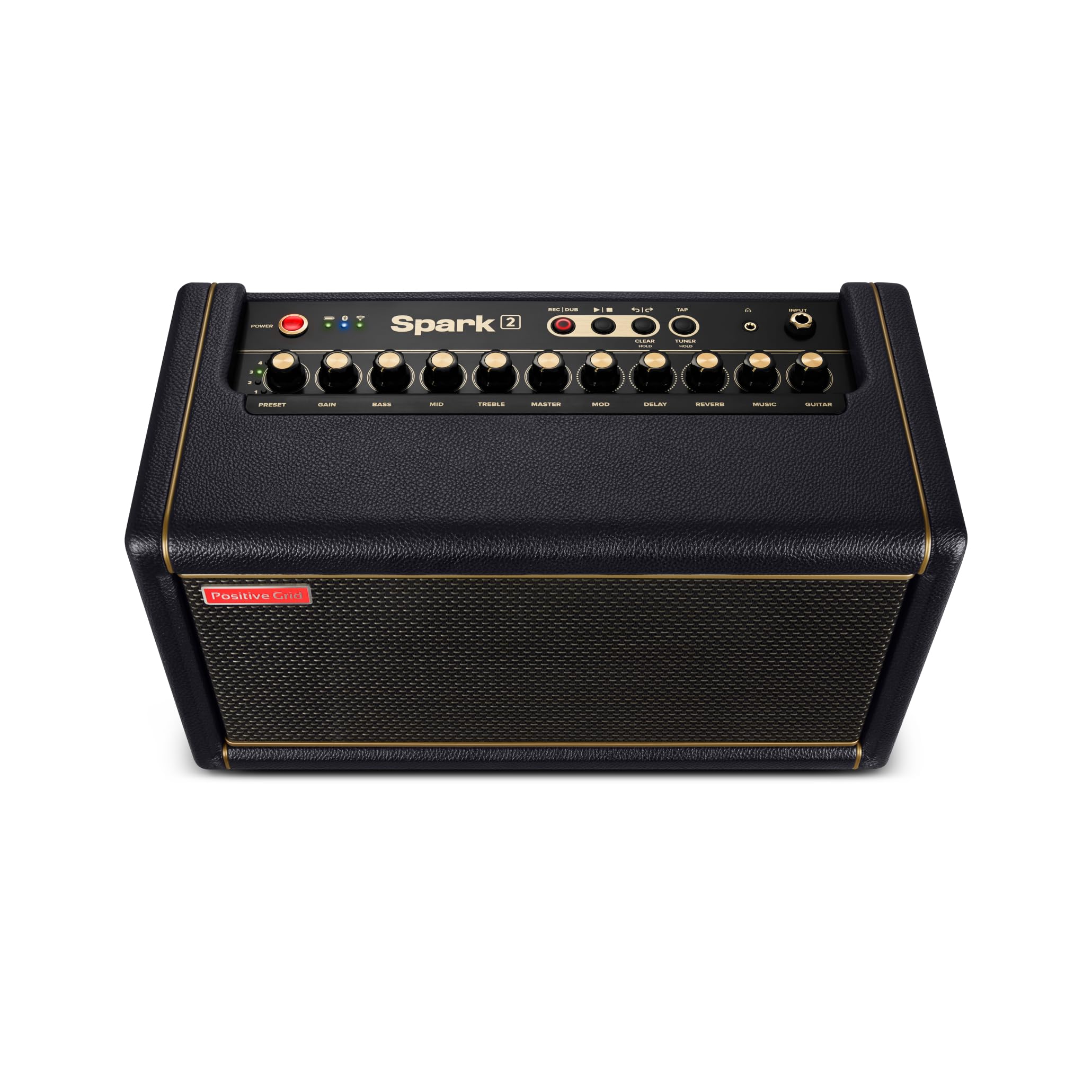 Ampli guitare Spark 2 50 W avec enceinte Bluetooth looper intégré et application pour guitare électrique acoustique et basse