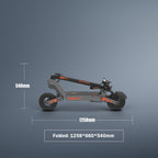 Trottinette électrique adulte G2 batterie 48V 15,6Ah autonomie 55 km pneus tubeless 10 pouces double suspension pliable