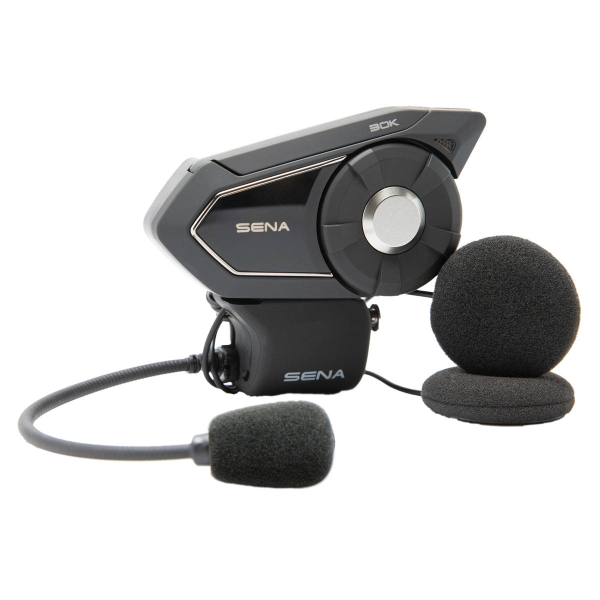 Motorrad Bluetooth-Headset 30K mit Mesh-Kommunikationssystem und HD-Lautsprechern, bis zu 24 Teilnehmer und 8 km Reichweite