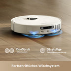 Saugroboter mit Wischfunktion L10s Ultra Gen 3 Kit 25.000 Pa, All-in-One-Station mit automatischer Reinigung und 200 ml Reinigungsflüssigkeit