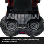 Akku-Kehrmaschine TE-SW 18/610 Li-Solo mit 610 mm Kehrbreite und 20 L Schmutzbehälter, ohne Akku und Ladegerät