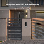 Visiophone connecté WiFi CP5 écran tactile 7 pouces installation 2 fils 1080p audio bidirectionnel vision nocturne