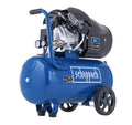 Druckluftkompressor HC53DC, 2200 W, 50 L Kessel, 10 bar, 412 L/min Ansaugleistung, ölgeschmiert, Doppelzylinder