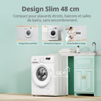 Lave-linge CFE12EW80/W-FR 8kg moteur BLDC 1400 tr/min classe énergétique A 15 programmes vapeur