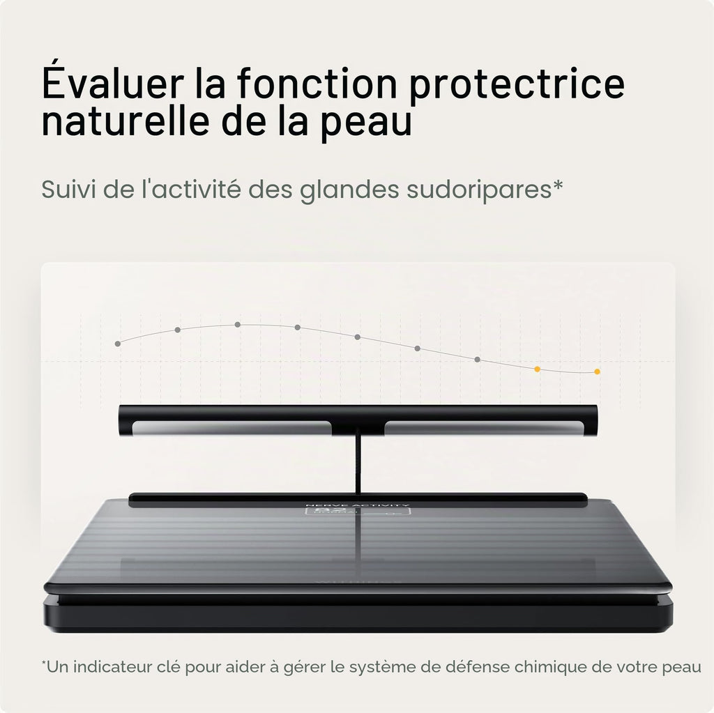 Balance connectée Body Scan BIA segmentaire ECG 6 dérivations WiFi Bluetooth analyse corporelle