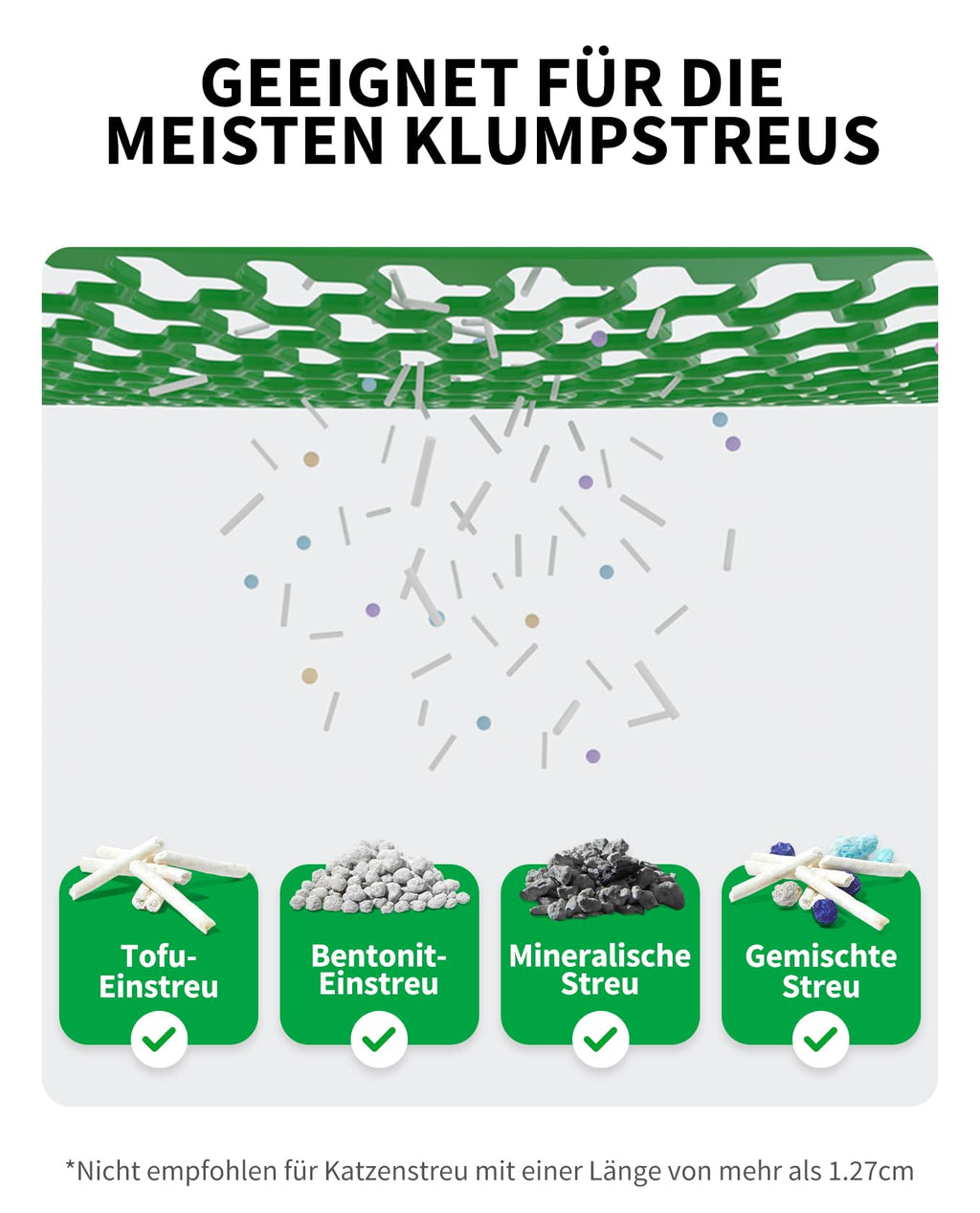 Selbstreinigende Katzentoilette Pura Max 2 mit 76 l und 7 l Abfallbehälter, XSecure Sicherheitssystem sowie App-Steuerung für mehrere Katzen