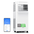 Climatiseur mobile Breezy Cool Pro 2.0 CPPA-07CRN7-QB6 7000 BTU 3 modes déshumidification Wi-Fi 3 vitesses