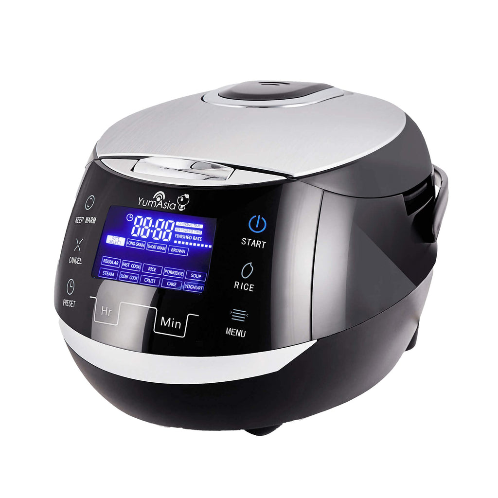 Cuiseur à riz intelligent Sakura 1,5L avec bol céramique 8 tasses logique floue avancée 6 fonctions de cuisson