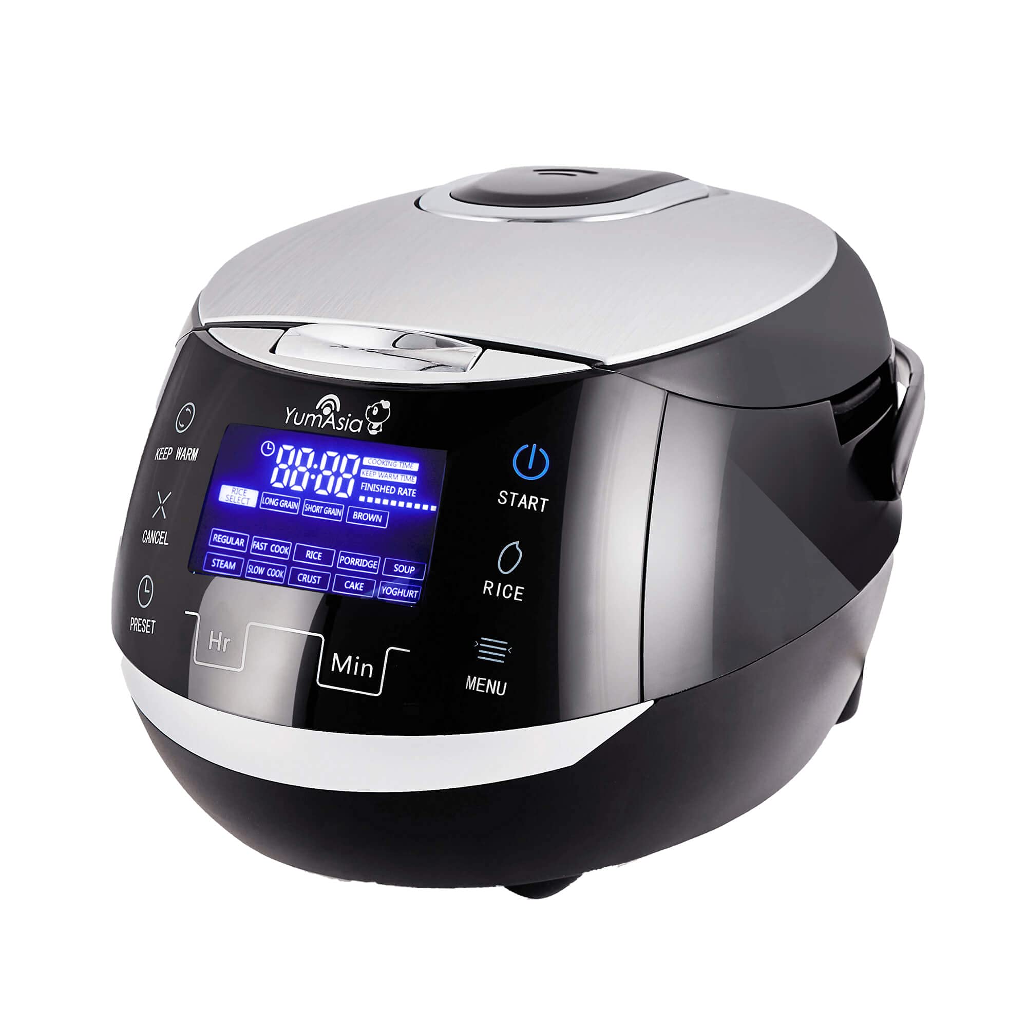 Cuiseur à riz intelligent Sakura 1,5L avec bol céramique 8 tasses logique floue avancée 6 fonctions de cuisson