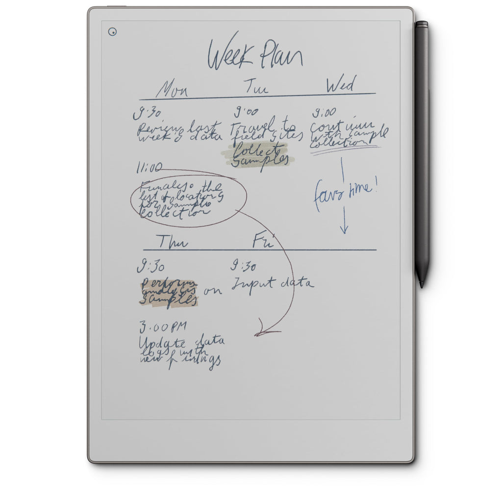 E-Ink-Tablet Paper Pro 11,8 Zoll Farbdisplay 64 GB 2 GB RAM Marker Plus 2160 x 1620 Pixel Linux USB-C Grau