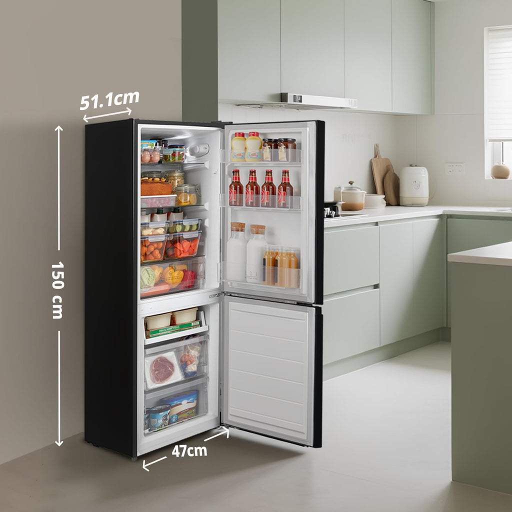 Réfrigérateur congélateur RCB169DK2(E) 174L 2 portes 115L réfrigérateur 59L congélateur Low Frost éclairage LED