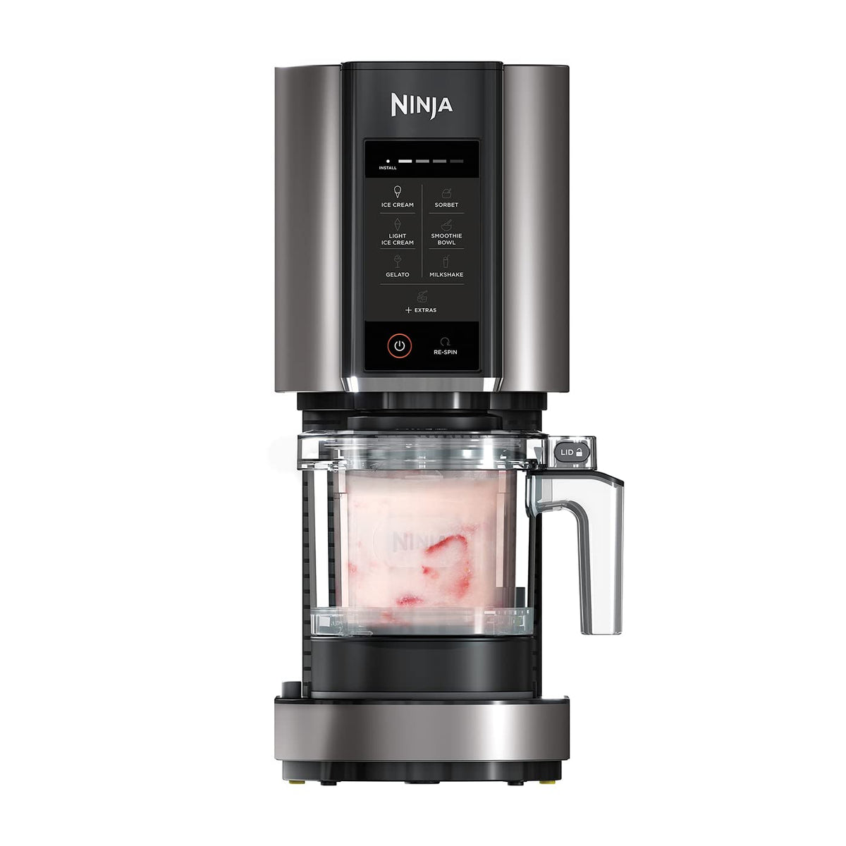 Eis- und Dessertmaschine CREAMi mit 7 Programmen 1,4 L 2 Dessertbehälter spülmaschinenfeste Teile