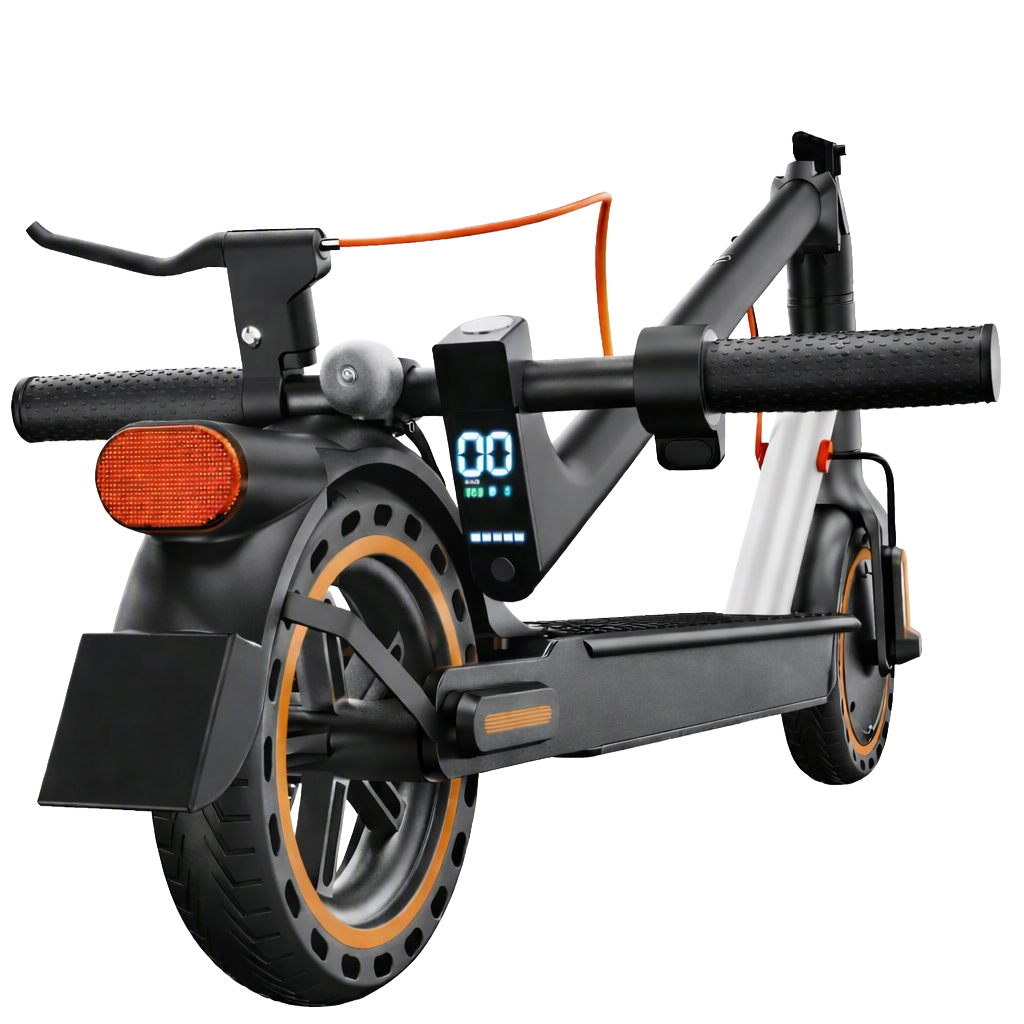 Trottinette électrique adulte T3 350W 36V 7.8Ah 25 km/h pliable pneus nid d'abeille autonomie 35 km charge 120 kg