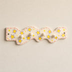 Porte-manteau mural en céramique étoilé, crochet ondulé pastel, organisateur d'entrée 27 cm